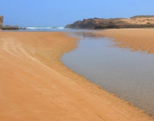 paysage eau desert Saloua ACHARKI retraite yoga meditation maroc mai 2017
