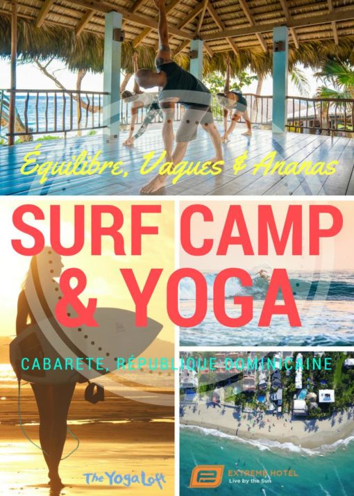 retraite de yoga et voyage de surf republique dominicaine mai 2017
