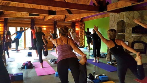 salle yoga espace prana retraite yoga rawdon juin 2017